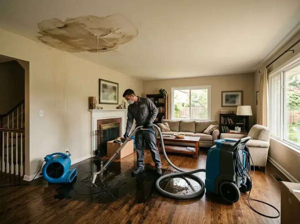 attic-pipe-burst-ceiling-drip-008 — frequently asked questions, Water Damage Restoration & Carpet Care in Demarest, NJ